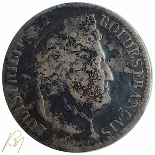 Louis Philippe 1/2 fr 1835 A – Image 3