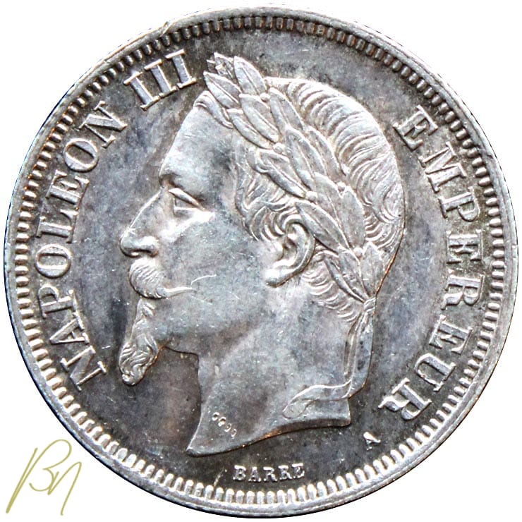 Napoléon III 2 francs 1869 A ( sup )