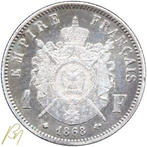 Napoléon III 1 franc 1868 A ( sup )
