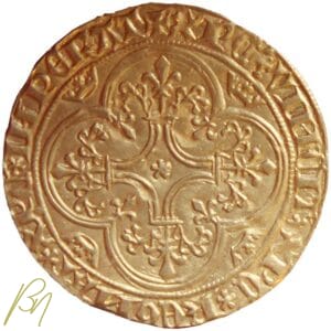 Charles VI écu d'or a la couronne AT: St André de Villeneuve les Avignon